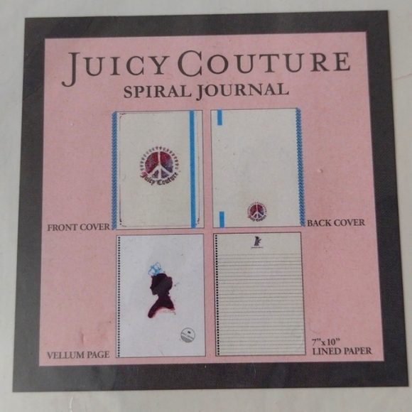 Juicy Couture Spiral Journal NWT - Picture 3 of 4